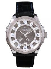 クレドール シグノ GMT グレーダイヤル レザーベルト GCBZ9